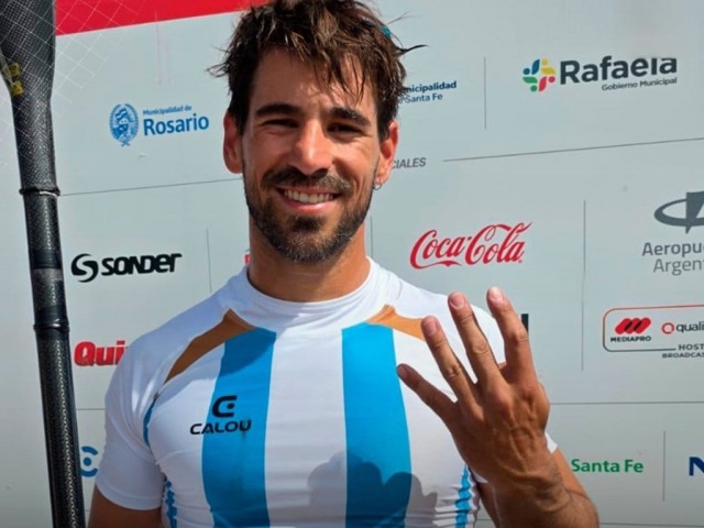 Agust�n Vernice logr� el p�ker de medallas